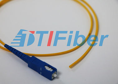 فیبر نوری pigtail single mode SC / UPC 0.9 mm 1.5 متر RoHS