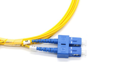 پچ فیبر نوری Singlemode / Multimode اتصال کابل دوبلکس LC / SC / FC / ST رابط