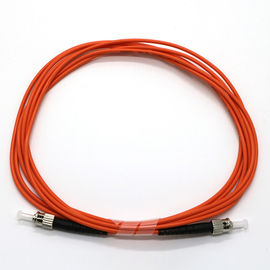 اتصال سیم ODM فیبر نوری پچ تک حالت ST-ST SX DX بلوز رنگ نارنجی