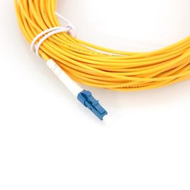 فیبر نوری LC / APC 0.9mm فیبر نوری Pigatil Jumper Sing Singode شبکه PVC