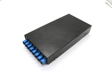 جعبه ترمینال پانل کوتاه اپتیکال در فضای باز / سرپوشیده 8 هسته برنامه FTTH شبکه