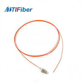فیبر نوری OM1 62.5 / 125 LC فیبر نوری ، 0.9 میلی متر کابل فیبر نوری OFNP با روکش نارنجی