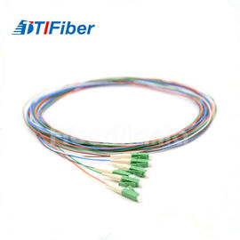 فیبر نوری فیبر نوری کابل تک حالته SC-SC 12 رنگ PVC / LSZH فشرده سازی نوع