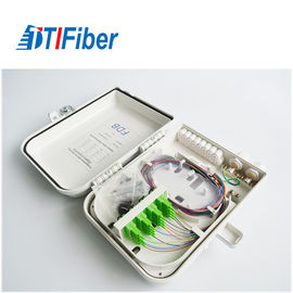 جعبه توزیع فیبر نوری شکاف FDB FTTH 16 هسته نصب شده در فضای باز PLC در فضای باز