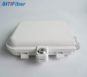 جعبه ترمینال فیبر نوری ABS Material 8 هسته IP68 دیوار ضد آب نصب شده است