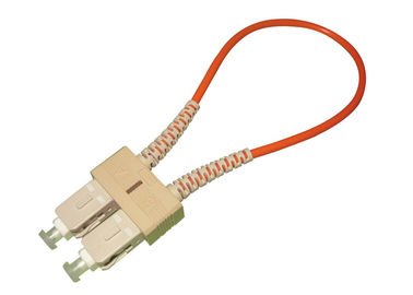 فیبر Loopback SC UPC APC برای آزمایش اجزای شبکه ، به صورت سفارشی