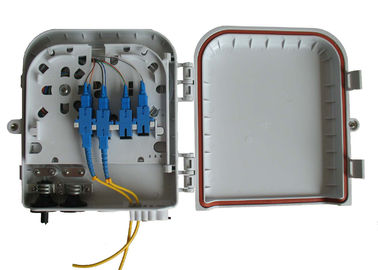 جعبه توزیع فیبر نوری در فضای باز 1 impact 8 PLC پلاستیک با ضربه بالا