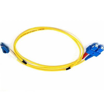 10M 2.0 mm SC UPC فیبر نوری کابل پچ G657A1 LSZH زرد