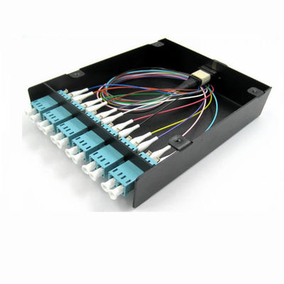 فیبر نوری فیبر نوری SC 2 Port Mpo Cassette Patch Panel نوع کابل فیبر پچ پنل
