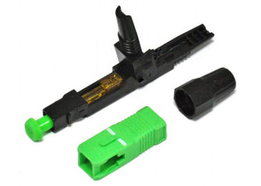 اتصالات فیبر نوری Pluggable SC از قبل جلا داده شده برای حفظ شبکه نوری