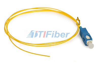 فیبر نوری Pigtail Multimode ST UPC برای صفحه فیبر وصله ای و آداپتور فیبر