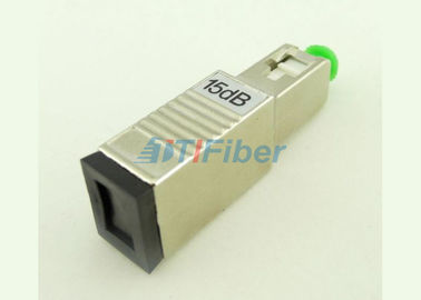 نرم کننده فیبر نوری فیبر نوری 15dB SC UPC APC مسکن فلزی از نوع نر از نوع نر