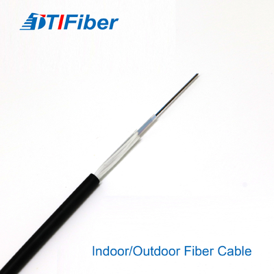 کابل فیبر نوری SM G652D غیر فلزی در فضای باز داخلی برای FTTH