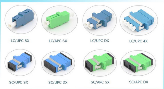 آداپتور فیبر نوری Simplex Duplex Sm / Mm برای برنامه Ftth
