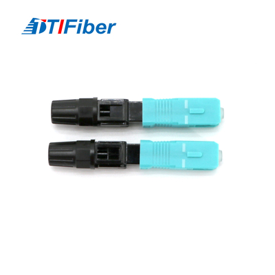 اتصال سریع فیبر نوری SC/UPC SC/APC مکانیکی FTTH و مونتاژ سریع