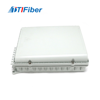 در فضای باز FTTH 16 هسته خالی با بارگذاری کامل جعبه توزیع فیبر نوری مواد ABS