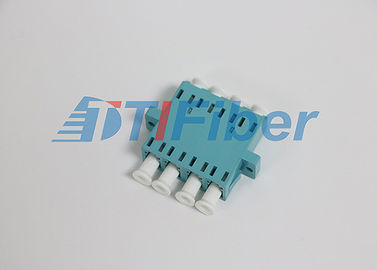 آداپتورهای فیبر نوری Quad Style LC / PC ، اتصال کابل فیبر نوری پلاستیک