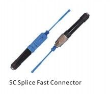 Green Blue CE ROHS QuickFiber Connector Optic SC تجهیزات فیبر اتصال سریع