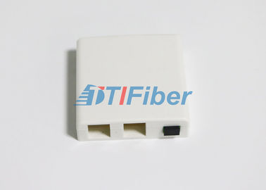 شبکه FTTH فیبر نوری شبکه جعبه خاتمه دیوار نصب شده با آداپتور / Pigtails