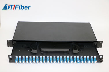 جعبه ترمینال فیبر نوری بندر LC48 با پانل فیبر نوری