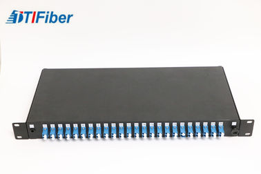 جعبه ترمینال فیبر نوری بندر LC48 با پانل فیبر نوری