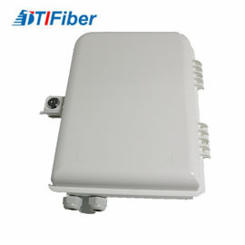16 پورت FTTH فیبر نوری جعبه توزیع فیبر نوری LC / SC اتصالات سبک وزن دیوار نصب شده