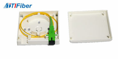 مینی توزیع فیبر نوری ترمینال جعبه دیوار نصب شده با اتصال SC