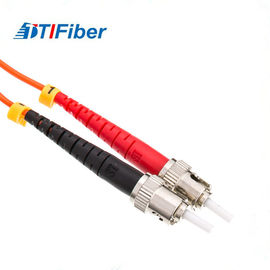 کابلهای فیبر نوری با دوام ST-ST-MM-OM3 Simplex Duplex 1 ~ 144 فیبرهای چند منظوره