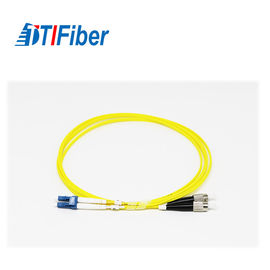 کابل فیبر نوری تک حالت دوام ، FC تا LC Patch Cord Fiber Fiber Optic