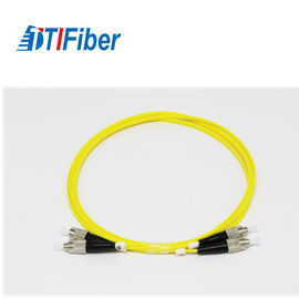 کابل شبکه فیبر نوری Single Mode Duplex ST / ST 2.0mm از دست دادن کم درج