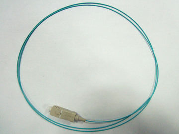 فیبر Pigtail Aqua SC OM3 ، قطر کابل 0.9 mm / 2.0mm / 3.0mm