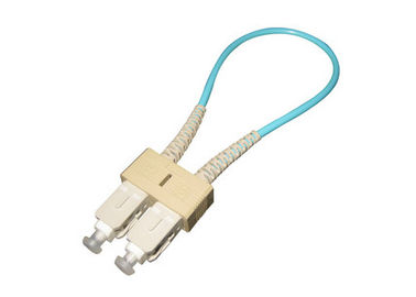 حلقه فیبر نوری OM3 LC برای شبکه های CATV / شبکه های فرض