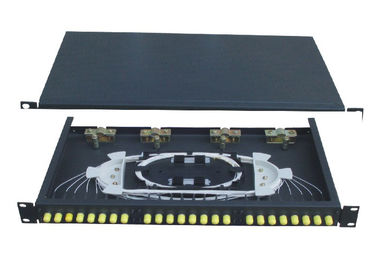 جعبه ترمینال فیبر نوری 19 اینچی FTTB ST با 12port Simplex