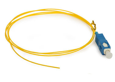 Pigtail فیبر نوری 0.9 mm 6core ، 12core ST SM با کابل فیبر نوری زرد