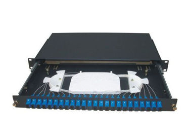 جعبه ترمینال فیبر نوری کشویی LAN / WAN برای شبکه FTTH