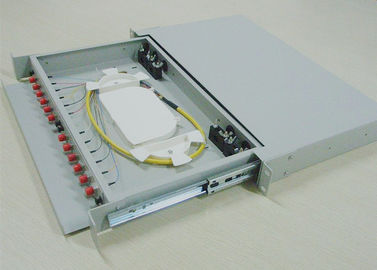 جعبه ترمینال فیبر نوری کشویی LAN / WAN برای شبکه FTTH