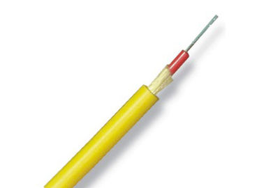 کابل فیبر نوری داخلی Simplex برای شبکه ارتباطی ، زرد