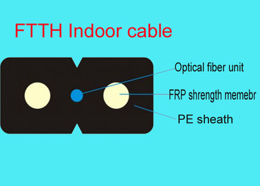 Duplex Multimode FTTH Solution با سیم کابل پچ 2 قطره ای