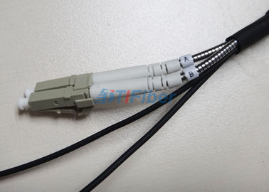 سیم کشی فیبر نوری DLC PC ، کابل شعبه محافظت شده در فضای باز