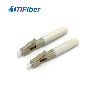 اتصال سریع فیبر LC UPC چند حالته اتصال سریع پلاستیکی برای محلول FTTH