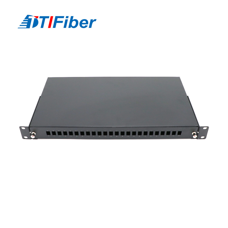 جعبه ترمینال فیبر نوری 19 اینچی 24 پورت Sc Sx برای FTTH
